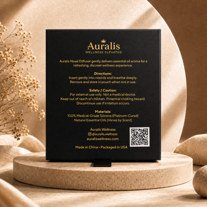 Auralis Discovery Set – 5 Nasal Diffuser Rings