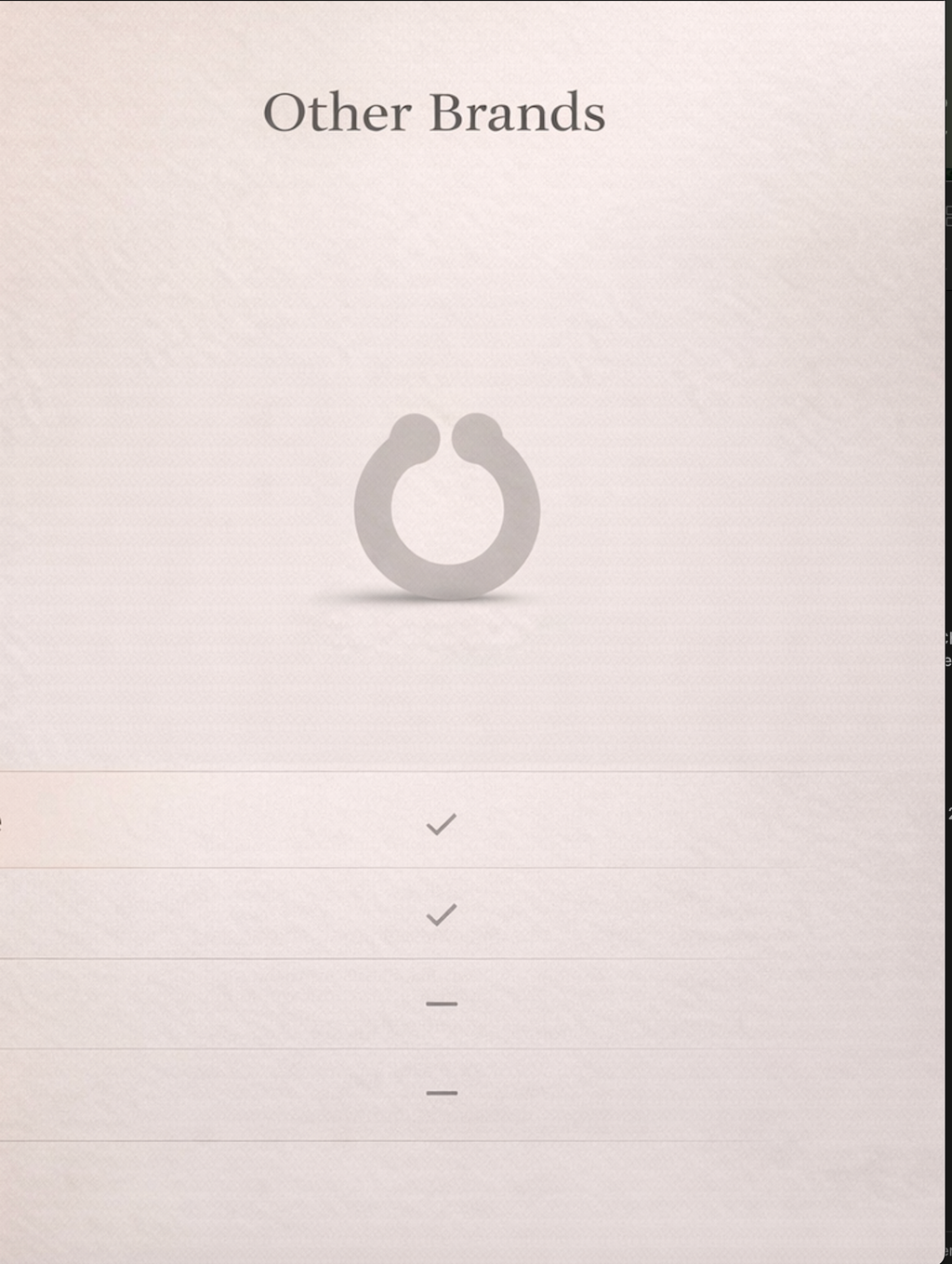 Comparison graphic labeled Other Brands related to wearable nasal aromatherapy products on light gray background