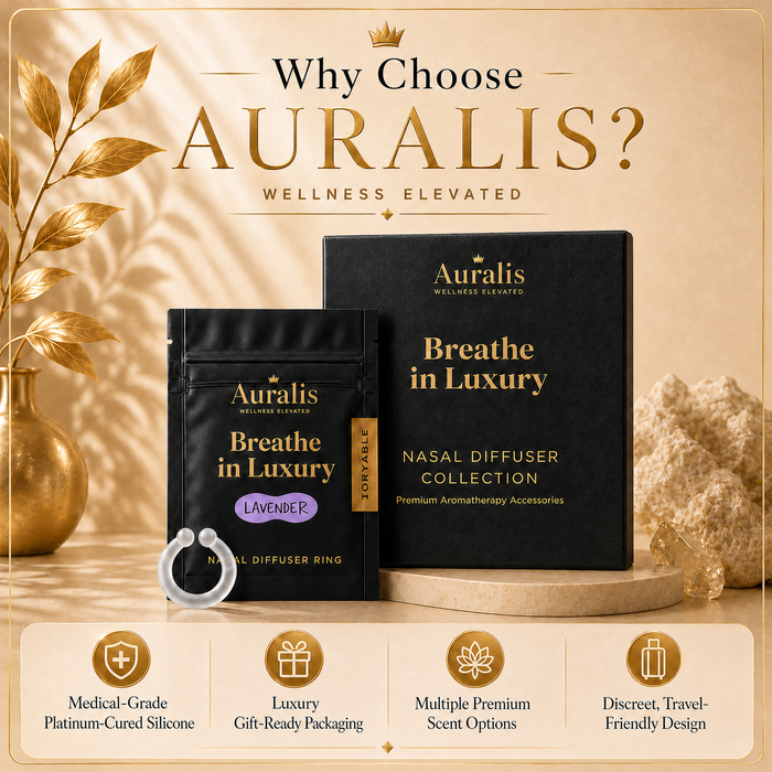 Auralis Discovery Set – 5 Nasal Diffuser Rings